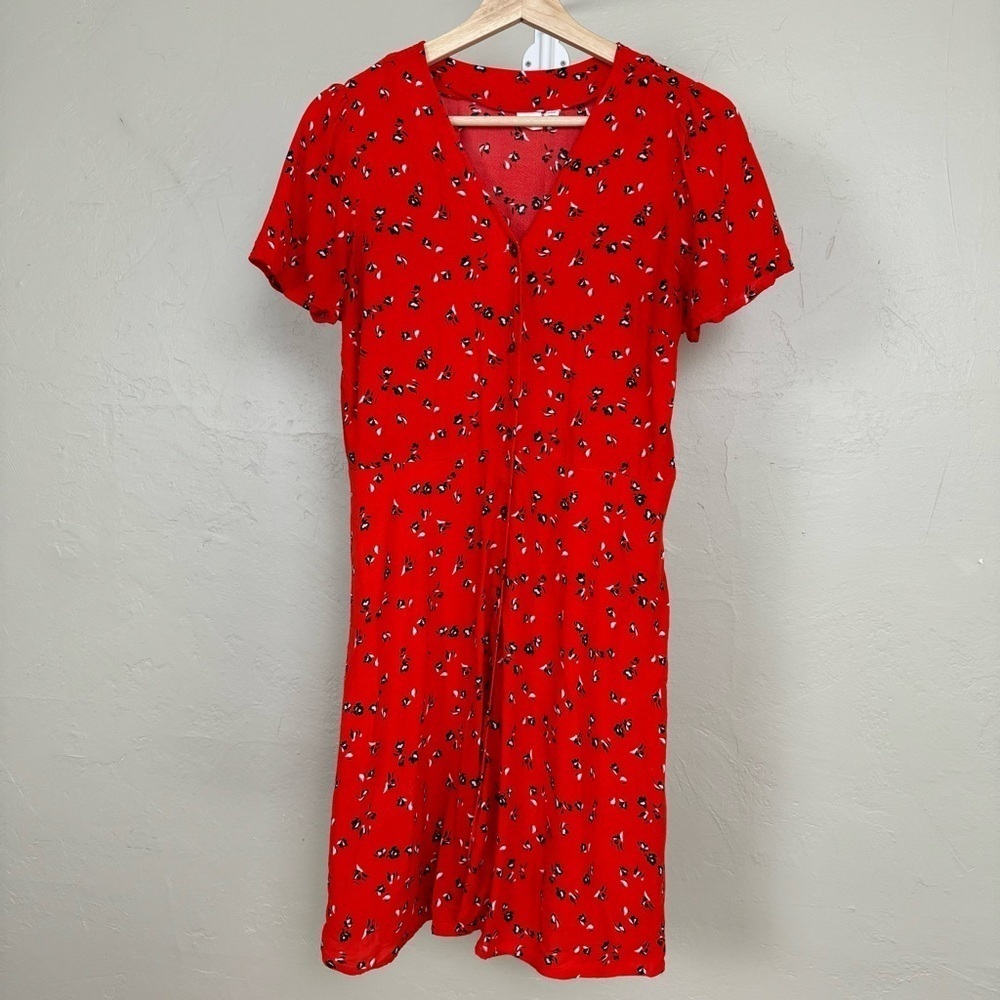 Gap Floral Shirtdress